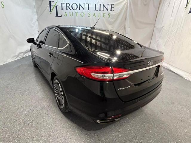 used 2018 Ford Fusion car, priced at $10,798