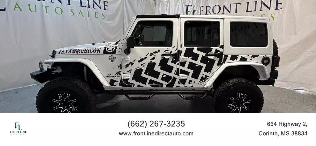 used 2015 Jeep Wrangler Unlimited car, priced at $21,398