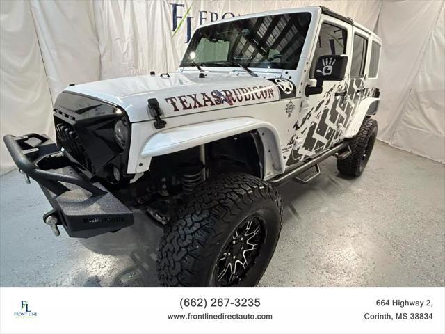 used 2015 Jeep Wrangler Unlimited car, priced at $21,398