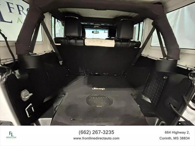 used 2015 Jeep Wrangler Unlimited car, priced at $21,398