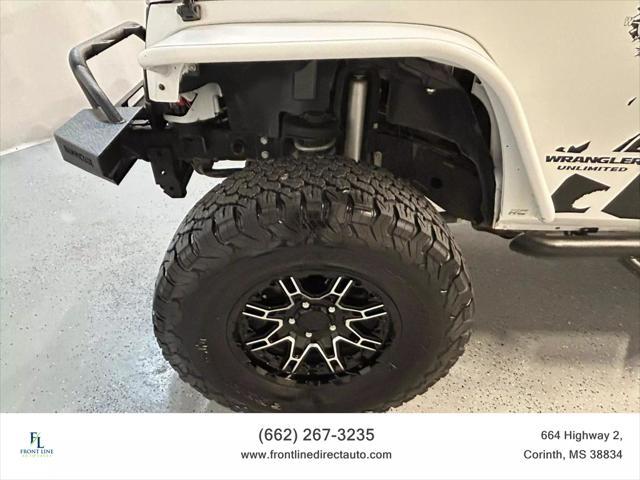 used 2015 Jeep Wrangler Unlimited car, priced at $21,398