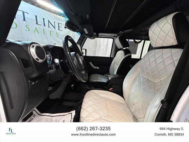 used 2015 Jeep Wrangler Unlimited car, priced at $21,398