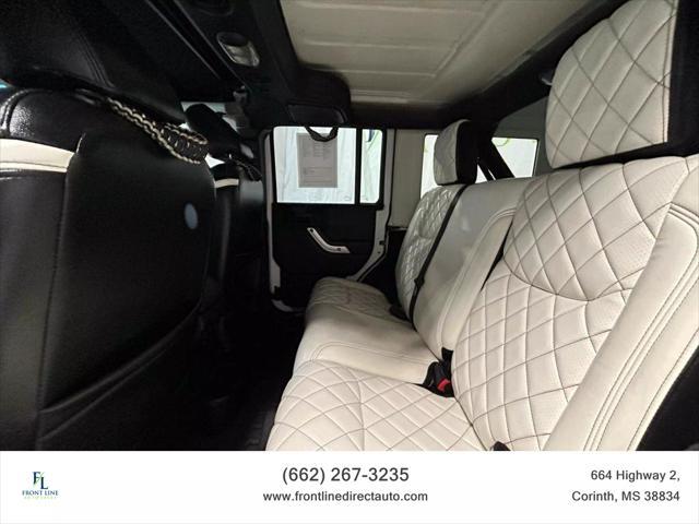 used 2015 Jeep Wrangler Unlimited car, priced at $21,398