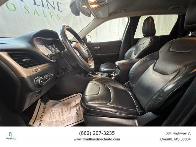 used 2015 Jeep Cherokee car, priced at $10,998