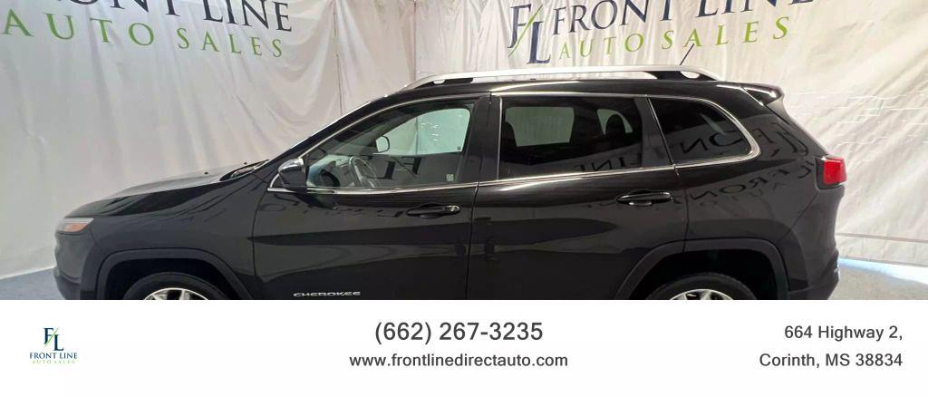 used 2015 Jeep Cherokee car, priced at $10,998