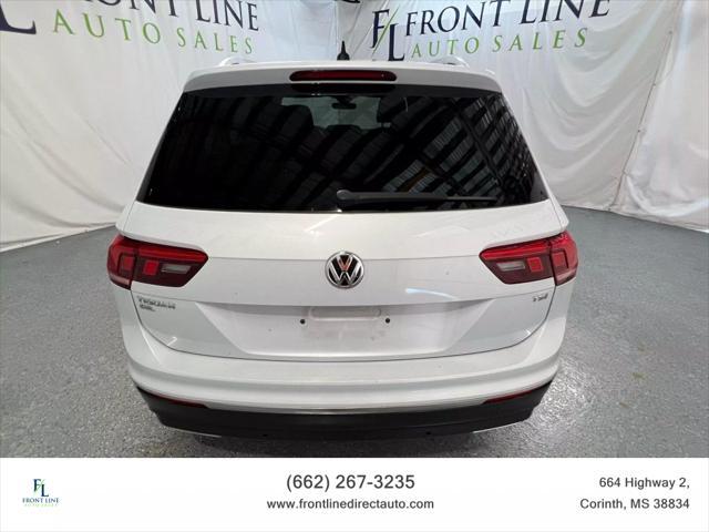 used 2018 Volkswagen Tiguan car, priced at $17,498