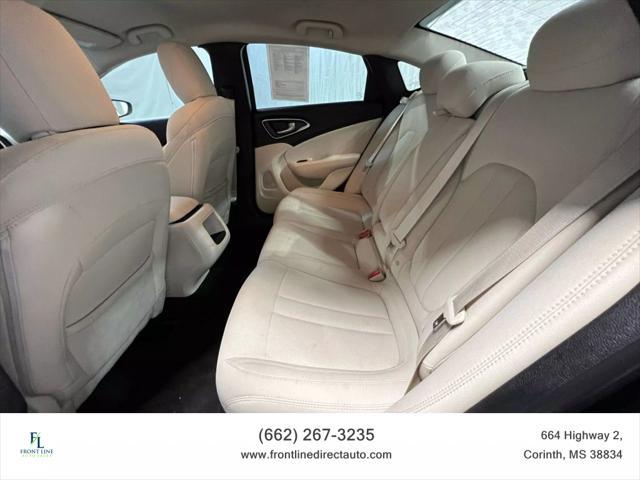 used 2016 Chrysler 200 car, priced at $10,498
