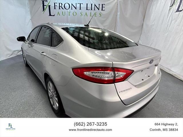 used 2016 Ford Fusion car, priced at $9,598