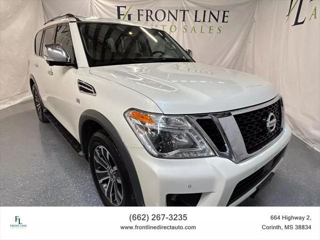 used 2018 Nissan Armada car, priced at $16,098