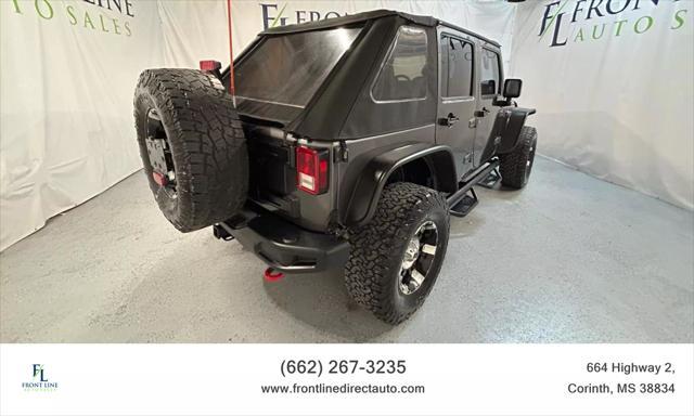 used 2014 Jeep Wrangler Unlimited car, priced at $20,898