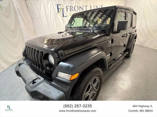 used 2018 Jeep Wrangler Unlimited car, priced at $17,398
