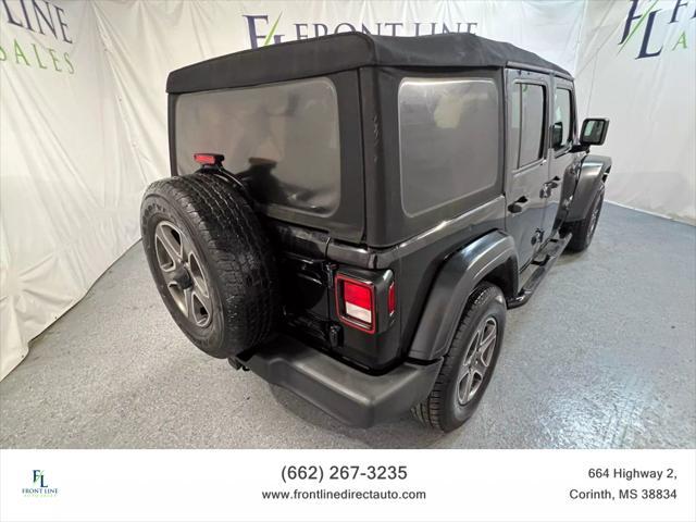 used 2018 Jeep Wrangler Unlimited car, priced at $17,398