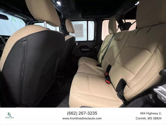 used 2018 Jeep Wrangler Unlimited car, priced at $17,398