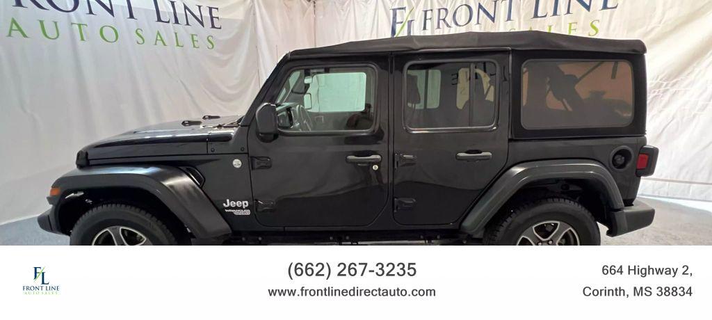 used 2018 Jeep Wrangler Unlimited car, priced at $17,398