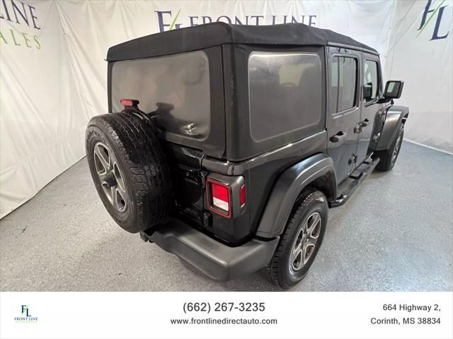 used 2018 Jeep Wrangler Unlimited car, priced at $17,398