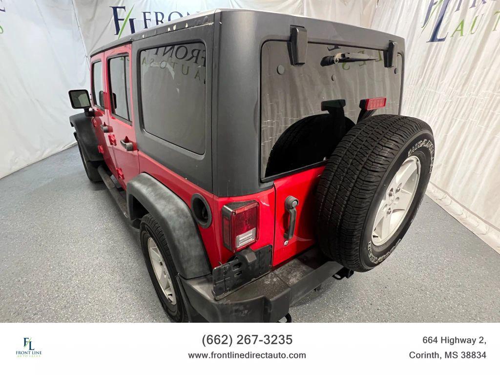 used 2015 Jeep Wrangler Unlimited car, priced at $17,298