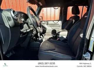 used 2013 Jeep Wrangler Unlimited car, priced at $16,798