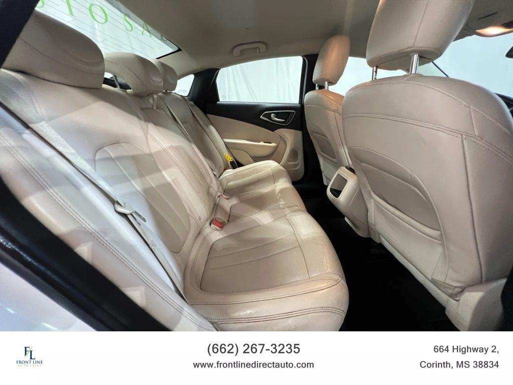 used 2017 Chrysler 200 car, priced at $8,798