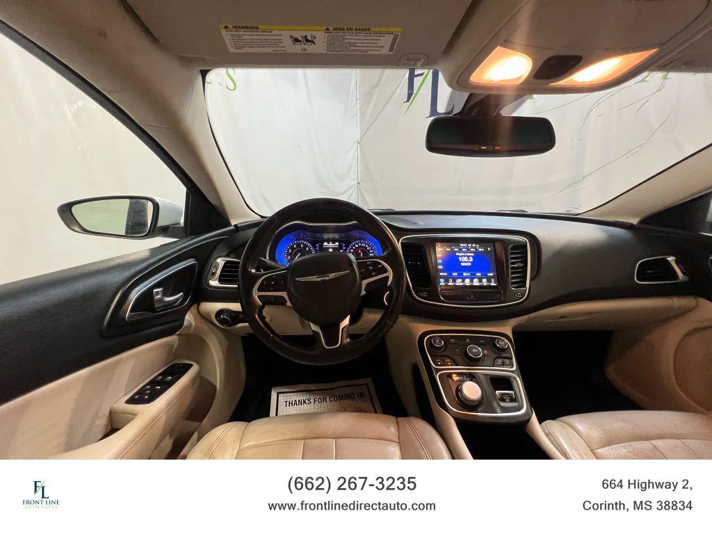 used 2017 Chrysler 200 car, priced at $8,798