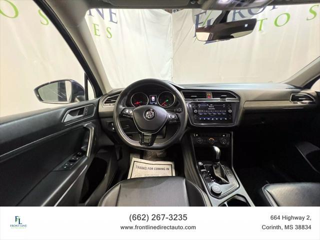 used 2021 Volkswagen Tiguan car, priced at $18,198