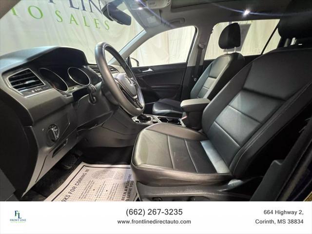used 2021 Volkswagen Tiguan car, priced at $18,198
