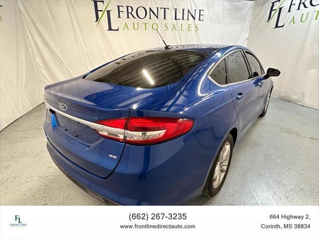 used 2018 Ford Fusion car, priced at $8,398