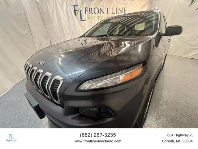 used 2016 Jeep Cherokee car, priced at $11,798