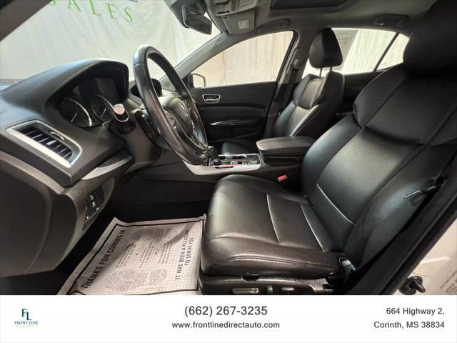 used 2018 Acura TLX car, priced at $13,798
