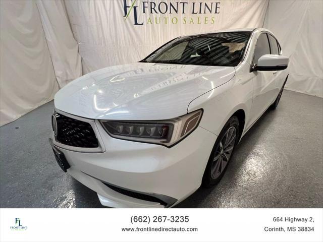 used 2018 Acura TLX car, priced at $13,798
