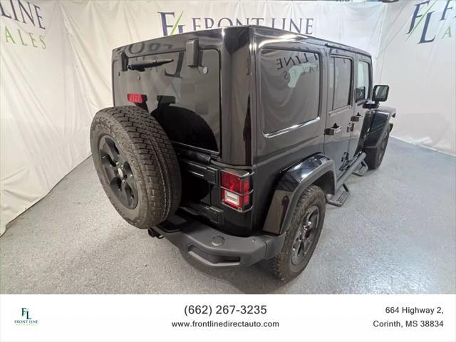 used 2015 Jeep Wrangler Unlimited car, priced at $20,298