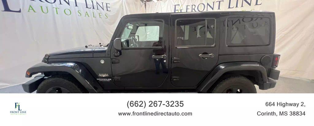used 2015 Jeep Wrangler Unlimited car, priced at $20,298