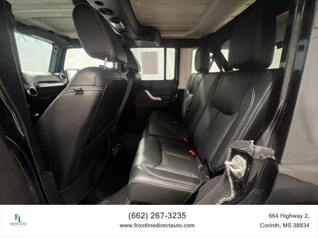 used 2015 Jeep Wrangler Unlimited car, priced at $20,298