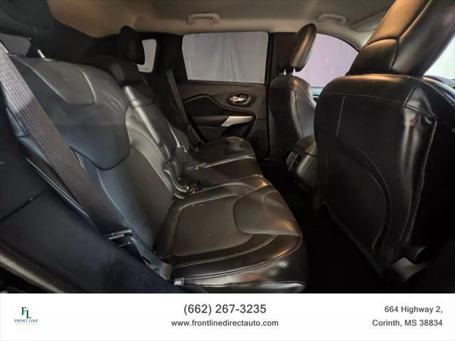 used 2018 Jeep Cherokee car, priced at $11,498