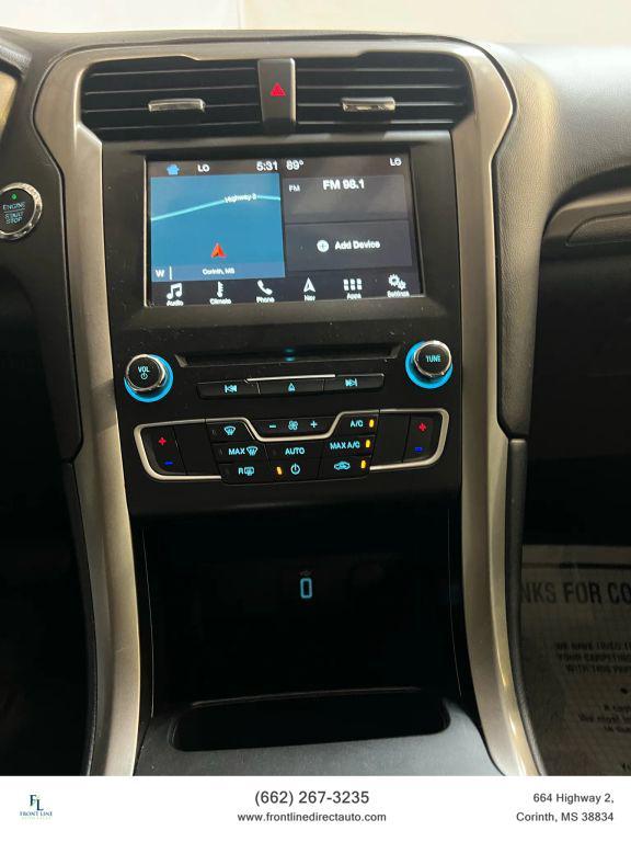 used 2017 Ford Fusion car, priced at $10,598