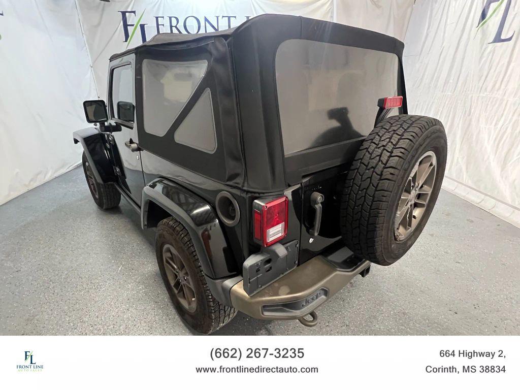 used 2016 Jeep Wrangler car, priced at $17,998