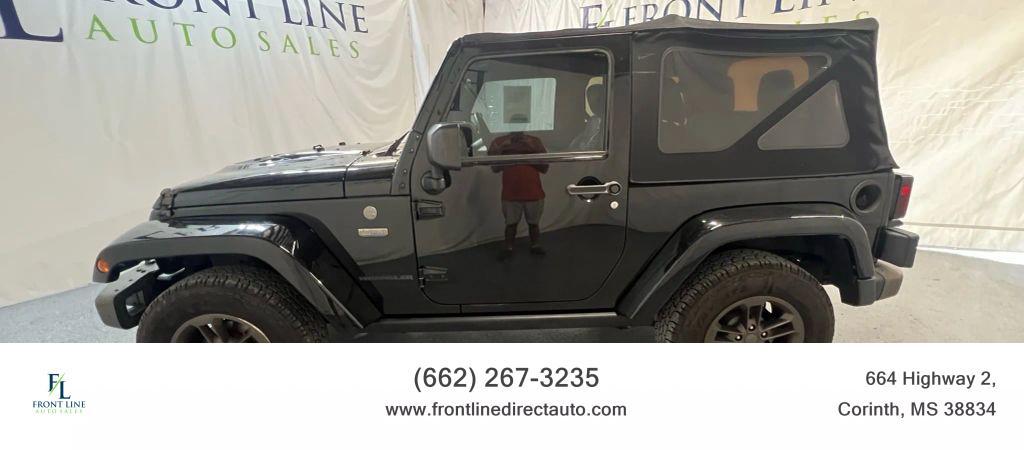 used 2016 Jeep Wrangler car, priced at $17,998