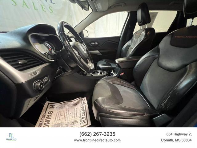 used 2018 Jeep Cherokee car, priced at $14,498
