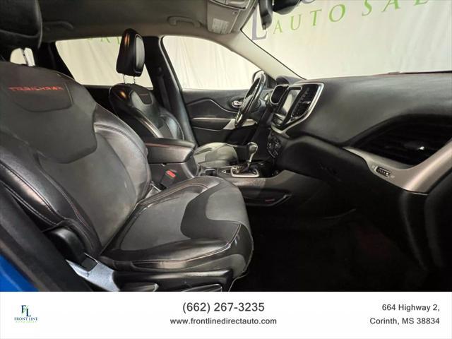 used 2018 Jeep Cherokee car, priced at $14,498