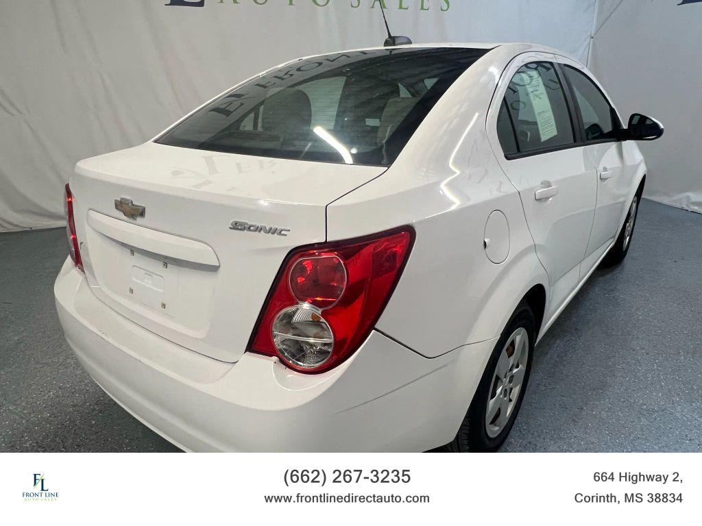 used 2016 Chevrolet Sonic car, priced at $8,998