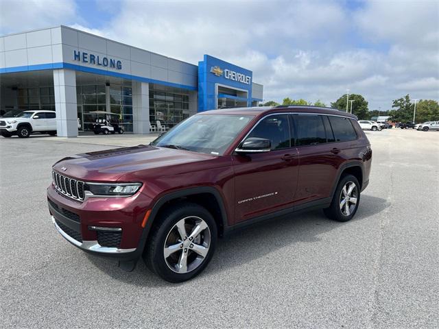 used 2021 Jeep Grand Cherokee L car, priced at $29,480