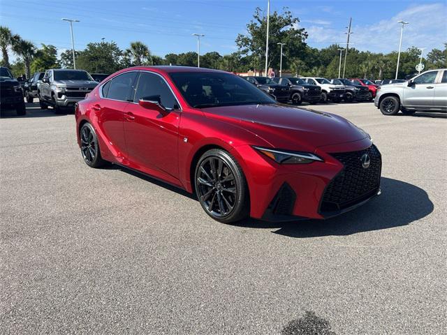 used 2023 Lexus IS 350 car, priced at $44,880