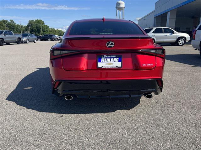 used 2023 Lexus IS 350 car, priced at $44,880