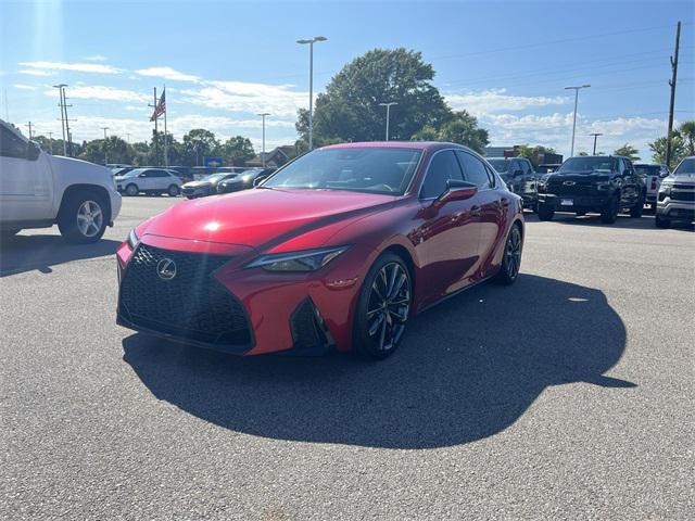 used 2023 Lexus IS 350 car, priced at $44,880