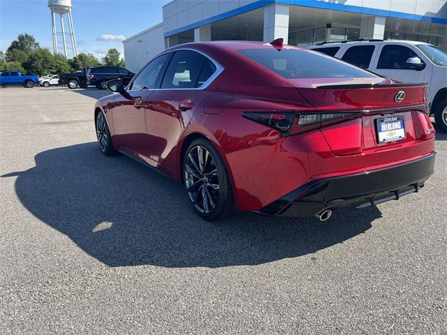 used 2023 Lexus IS 350 car, priced at $44,880