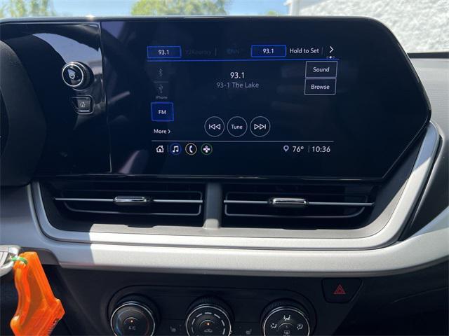 used 2024 Chevrolet Trax car, priced at $23,431