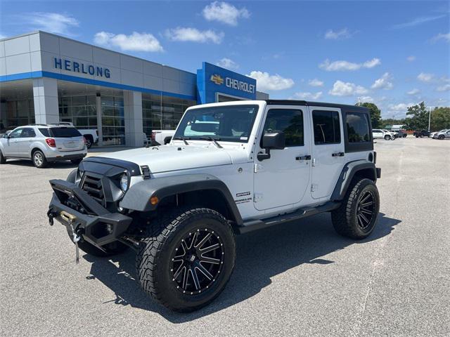 used 2016 Jeep Wrangler Unlimited car, priced at $25,880