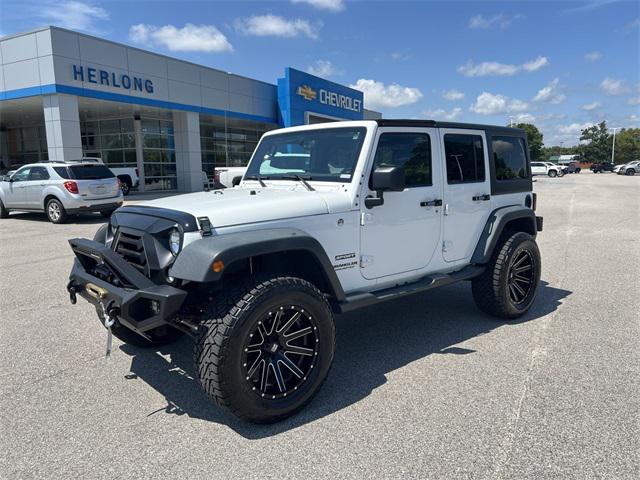 used 2016 Jeep Wrangler Unlimited car, priced at $25,880