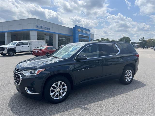 used 2021 Chevrolet Traverse car, priced at $28,590