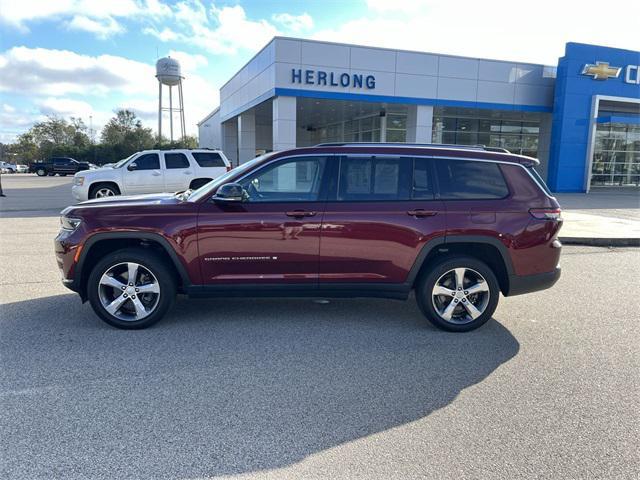 used 2021 Jeep Grand Cherokee L car, priced at $33,880