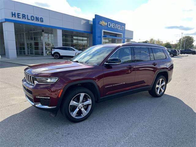 used 2021 Jeep Grand Cherokee L car, priced at $33,880